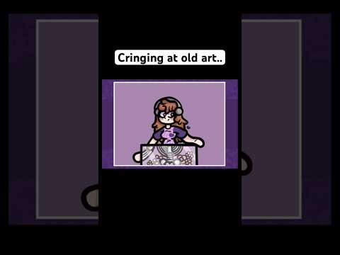 One of the drawings from my most recent video! #drawing #cringe #art