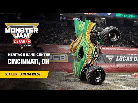 Monster Jam: Cincinnati, OH - 1 (Full Event) | May 17, 2025 | Arena West