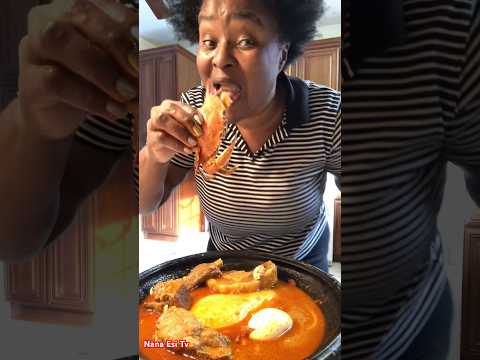 How to eat FUFU as an African #short #mukbang