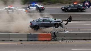 MOST BRUTAL High-Speed Police Chases Caught on Dashcam 2025! You Will Think It's Fake! #7