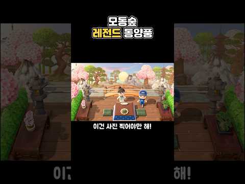 모동숲 레전드 동양풍 섬 ㄷㄷ