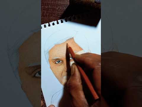 ଆମ ନବୀନ ବାବୁ 🙏😄| Naveen Patnaik Drawing |#shorts #drawing #art