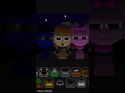 "Trio Sprunki Angel" || "Sprunki Agent Version" #sprunki #incredibox #short #edit