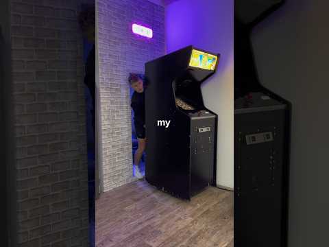 I Built a Secret Arcade in my House!