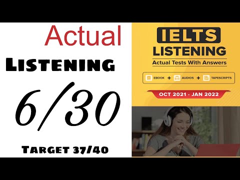 ACTUAL listening test 6 oct-2021 Jan 2022 (Applicant details Robinson)