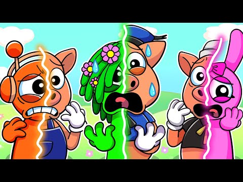 INCREDIBOX SPRUNKI, But It's THREE LITTLE PIGS?! Cartoon Animation