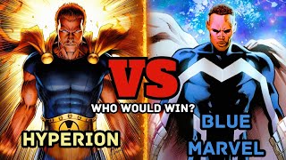 Hyperion vs Blue Marvel: Marvel's Most Powerful Showdown! | Hyperion, Blue Marvel Whats On Hollywood