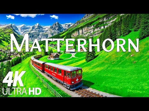 Matterhorn 4K UHD | Breathtaking Views & Scenic Beauty of the Swiss Alps | 4K Video Ultra HD