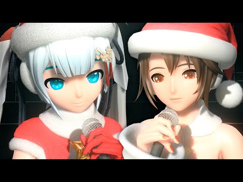 「4K 60 fps」The Snow White Princess is   Miku x MEIKO   Project DIVA Arcade Future Tone