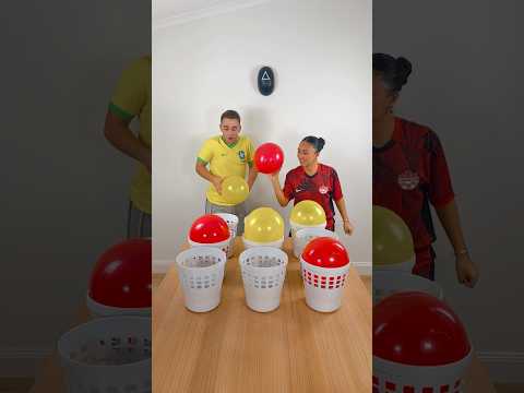 TIC TAC TOE BALLOON EDITION! - #shorts