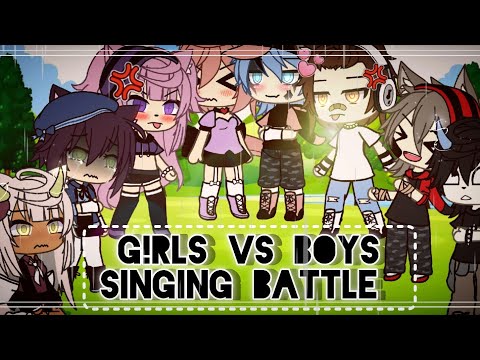 GIRLS VS BOYS! {GACHA LIFE}|like|comment{Read description}