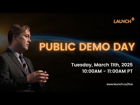 LAUNCH Accelerator 33 Public Demo Day