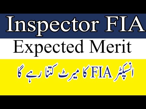 Inspector FIA Merit Prediction |Inspector FIA Expected Merit| Inspector FIA Result|