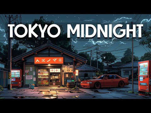 80's Lofi City 🔥Tokyo Midnight 🌃 Lo fi Beats To Sleep, Relax [lofi hiphop mix]