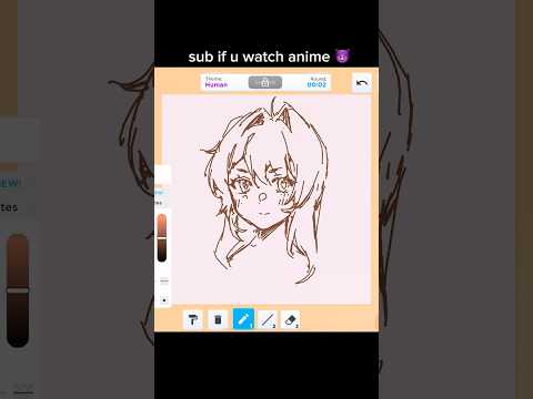 Pro Artist Draws ANIME  in Speed Draw ROBLOX ✨👩‍🎨 #art #roblox #speeddraw