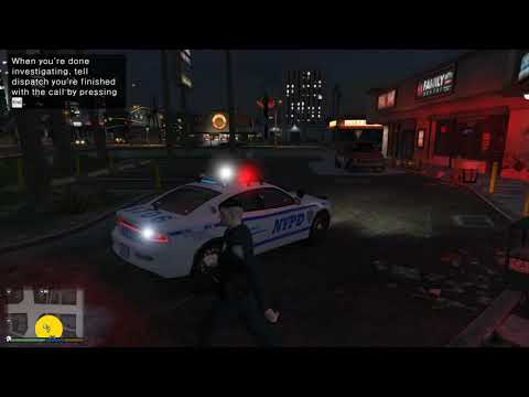[LSPDFR] NYPD경찰관 으로 생활해보기! -GTA V LSPDFR 0.4.8