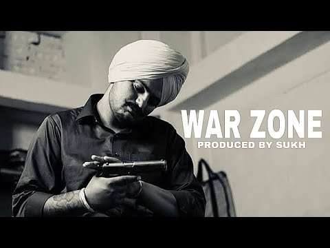 Sidhu Moosewala Type Dark Hip Hop Beat "WAR ZONE" | Punjabi Beats 2025