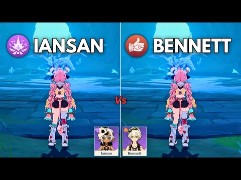 Bennett vs Iansan !! BEST Support for F2P Varesa?? [ Genshin Impact ]