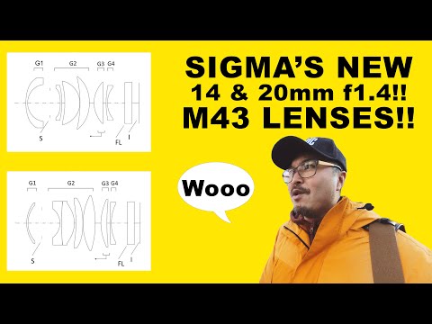 Sigma's New M43 20mm & 14mm f1.4 lenses!! - RED35 VLOG 102