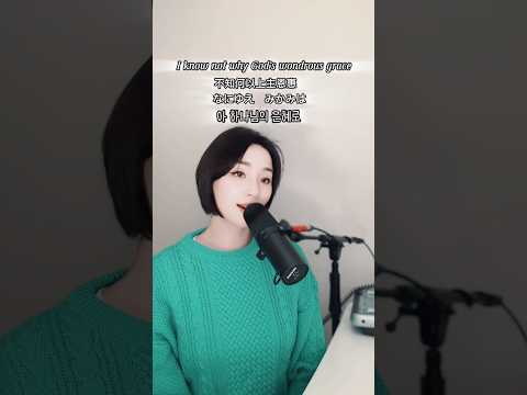 #아하나님의은혜로 #찬송가310장 #worship #정샤론 #chungsharon #cover #grace #praise