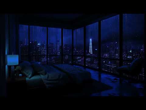 Rainy Urban Nights: Drift into Peace with the Healing Sounds of City Rain 🌧️🌃