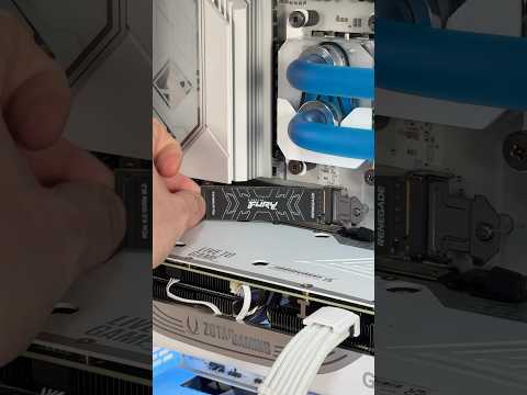 Installing 4TB NVMe - Kingston FURY Renegade PCIe 4.0 #asmr