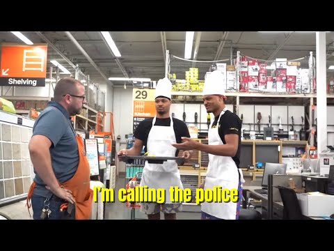 Cooking Food In Stores Prank!