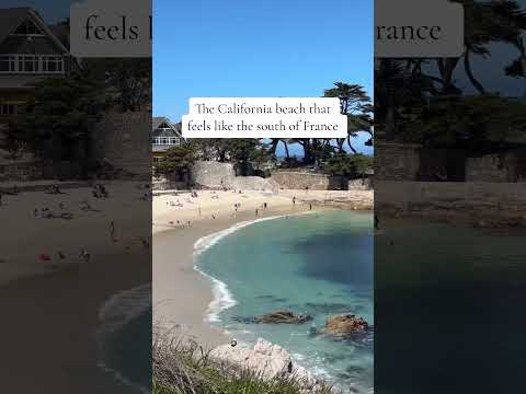Lovers Point Beach in Point Grove in Monterey, CA. Go when it’s sunny clear skies.