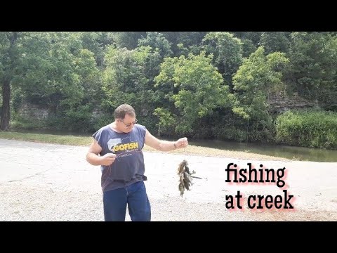 Creek Fishing in hulbert
