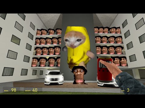 Crazy nextbots & hi my name is aughhh gmod