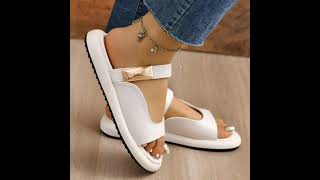 new pvc arrives #leather looks sandals design #stylish pvc sole footwear design (4)