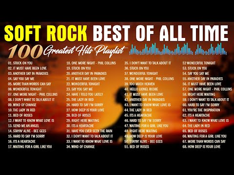 Rod Stewart, Phil Collins, Scorpions, Air Supply, Bee Gees, Lobo 🥰  Soft Rock Songs 70s 80s 90s Ever