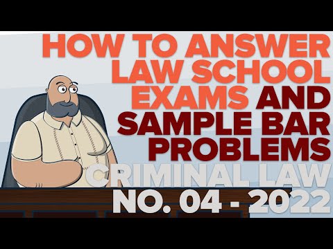 [LAW SCHOOL PHILIPPINES] How to Answer Law School+Bar Problems 04 | SUGGESTED ANSWERS BAR EXAM 2022