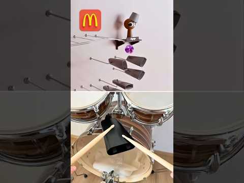 McDonald’s jingle with MARBLE vs REAL instruments! @73box