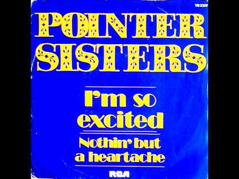 Pointer Sisters ~ I'm So Excited 1983 Disco Purrfection Version