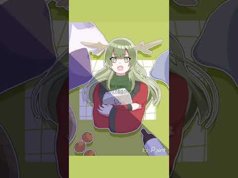 【ゆめみるうろこ/いよわ様】新曲更新で救われた #IyowaGirlsDraw #いよわ #イラスト