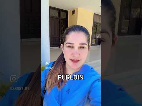 Word of the day: Purloin