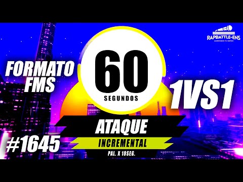 🎤 Formato FMS 1VS1 🔥 Base de Rap Para Improvisar Con Palabras | ENTRENAMIENTO FMS #1645