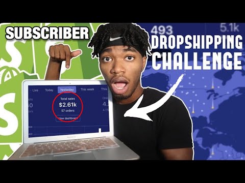 I Tried Getting My SUBSCRIBER His FIRST Dropshipping SALE (24 Hour Challenge)