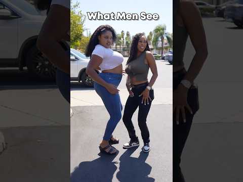 WHAT MEN SEE VS WOMEN @DaphniqueSprings #funny #comedy #shorts #shortsvideo