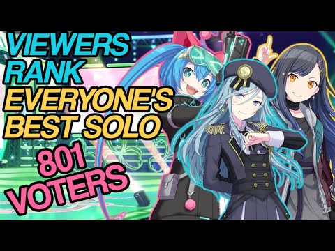 VIEWERS Rank EVERYONE'S Best Solo in ProSeka [AS OF 10/11/22]