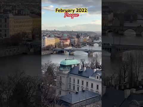 Prague in 2022 | February 2022 Prague Czech Republic #prague #czechrepublic #praguestreets