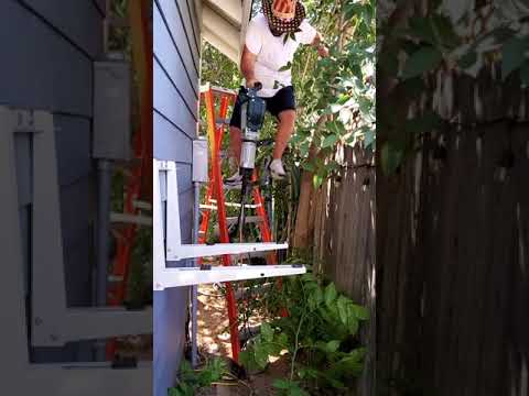 How to drive an 8-foot 5/8’s Electrical Grounding Rod into the ground.
