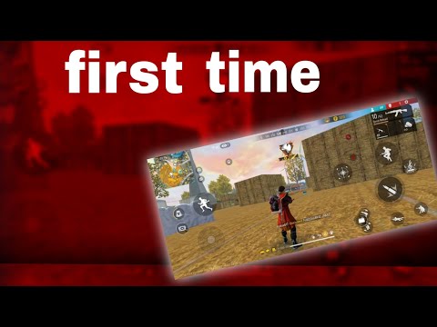 First time playing free fire 🔥 🔥🔥🔥🔥|FIRST VIDEO ON YOUTUBE!!!