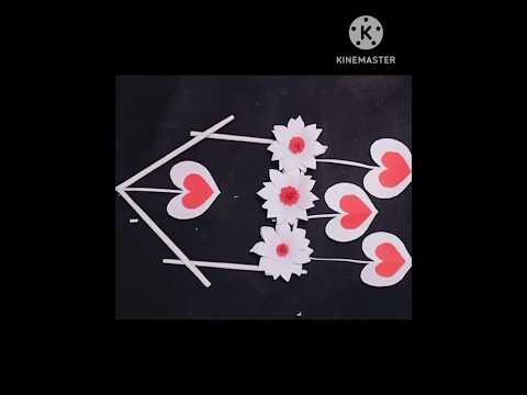 Amezing wall hanging/kipaper craft/handmade paper wall hanging / easy craft #ytshortsvideo