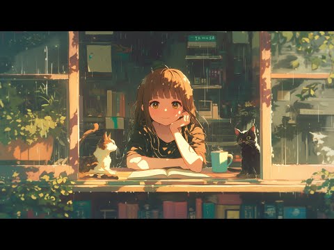 A Rainy Day & Coffee ~ Peaceful Piano Music for Sleep and Study