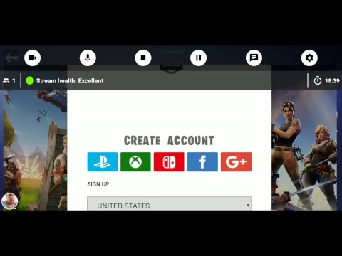 My First Fortnite Stream