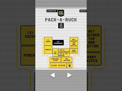 Pack a Ruck with the Army National Guard
