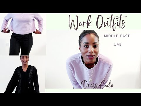 What I Wear to Work 📈 | business casual outfit i *actually* wear | Middle East| UAE