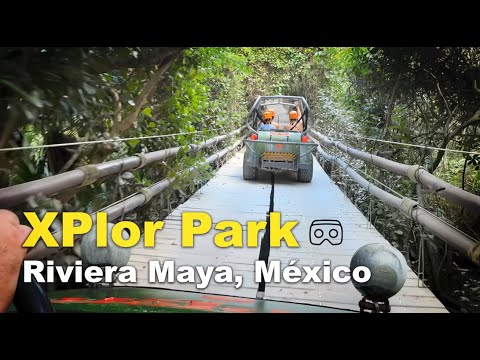 Xplor Park in Stunning 3D! | Jungle Buggies & Thrilling Adventures in Riviera Maya